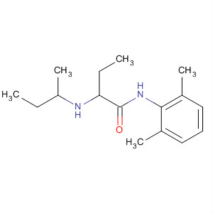 60119-81-5  Butanamide, N-(2,6-dimethylphenyl)-2-(methylpropylamino)-