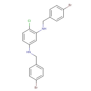601492-20-0  1,3-Benzenediamine, N,N'-bis[(4-bromophenyl)methyl]-4-chloro-