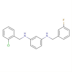 601492-54-0  1,3-Benzenediamine,N-[(2-chlorophenyl)methyl]-N'-[(3-fluorophenyl)methyl]-