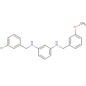 601492-64-2  1,3-Benzenediamine,N-[(3-chlorophenyl)methyl]-N'-[(3-methoxyphenyl)methyl]-