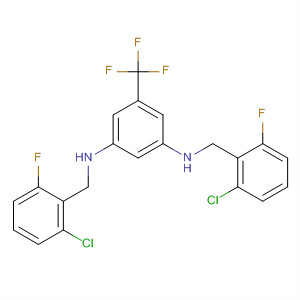 601492-77-7  1,3-Benzenediamine,N,N'-bis[(2-chloro-6-fluorophenyl)methyl]-5-(trifluoromethyl)-