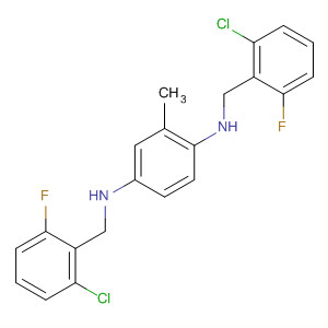 601492-98-2  1,4-Benzenediamine,N,N'-bis[(2-chloro-6-fluorophenyl)methyl]-2-methyl-