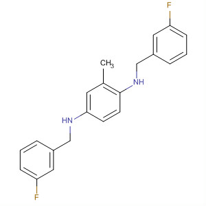 601493-07-6  1,4-Benzenediamine, N,N'-bis[(3-fluorophenyl)methyl]-2-methyl-