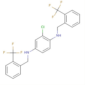 601493-08-7  1,4-Benzenediamine,2-chloro-N,N'-bis[[2-(trifluoromethyl)phenyl]methyl]-