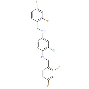 601493-10-1  1,4-Benzenediamine, 2-chloro-N,N'-bis[(2,4-difluorophenyl)methyl]-