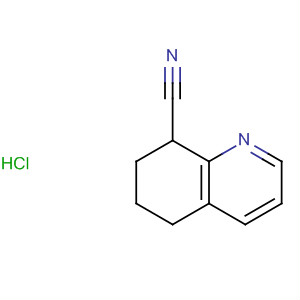 60169-77-9  8-Quinolinecarbonitrile, 5,6,7,8-tetrahydro-, monohydrochloride