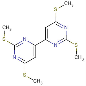 60186-86-9  4,4'-Bipyrimidine, 2,2',6,6'-tetrakis(methylthio)-