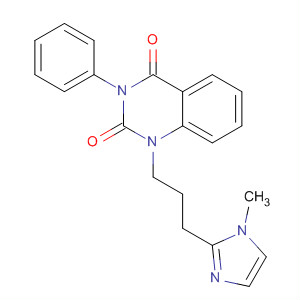 602334-41-8  2,4(1H,3H)-Quinazolinedione,1-[3-(1-methyl-1H-imidazol-2-yl)propyl]-3-phenyl-
