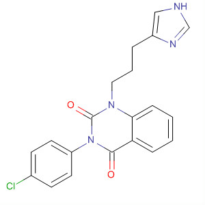602334-73-6  2,4(1H,3H)-Quinazolinedione,3-(4-chlorophenyl)-1-[3-(1H-imidazol-4-yl)propyl]-