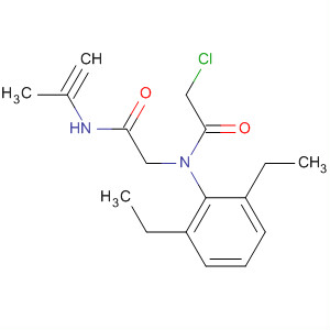60277-16-9  Acetamide,2-chloro-N-(2,6-diethylphenyl)-N-[2-oxo-2-(2-propynylamino)ethyl]-
