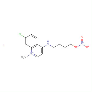 60297-22-5  Quinolinium, 7-chloro-1-methyl-4-[[4-(nitrooxy)butyl]amino]-, iodide