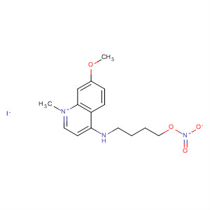 60297-23-6  Quinolinium, 7-methoxy-1-methyl-4-[[4-(nitrooxy)butyl]amino]-, iodide