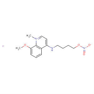 60297-25-8  Quinolinium, 8-methoxy-1-methyl-4-[[4-(nitrooxy)butyl]amino]-, iodide