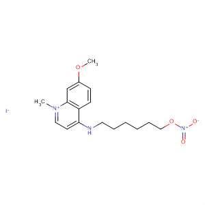 60297-29-2  Quinolinium, 7-methoxy-1-methyl-4-[[6-(nitrooxy)hexyl]amino]-, iodide