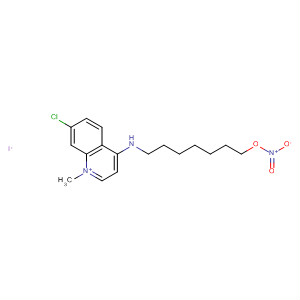 60297-32-7  Quinolinium, 7-chloro-1-methyl-4-[[7-(nitrooxy)heptyl]amino]-, iodide