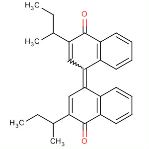 603139-02-2  1(4H)-Naphthalenone,2-(1-methylpropyl)-4-[3-(1-methylpropyl)-4-oxo-1(4H)-naphthalenylidene]-