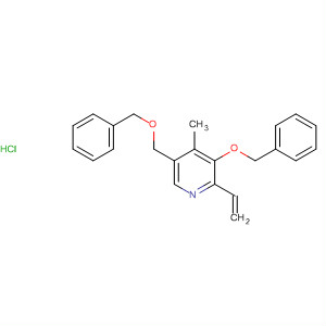 60331-35-3  Pyridine,2-ethenyl-4-methyl-3-(phenylmethoxy)-5-[(phenylmethoxy)methyl]-,hydrochloride