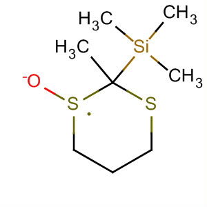 60349-86-2  Silane, trimethyl(2-methyl-1-oxido-1,3-dithian-2-yl)-, trans-