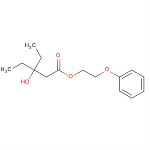 60359-38-8  Pentanoic acid, 3-ethyl-3-hydroxy-, 2-phenoxyethyl ester
