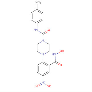 603964-90-5  1-Piperazinecarboxamide,4-[2-[(hydroxyamino)carbonyl]-4-nitrophenyl]-N-(4-methylphenyl)-