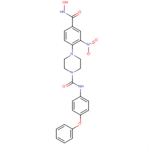 603965-06-6  1-Piperazinecarboxamide,4-[4-[(hydroxyamino)carbonyl]-2-nitrophenyl]-N-(4-phenoxyphenyl)-