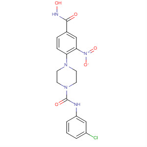 603965-10-2  1-Piperazinecarboxamide,N-(3-chlorophenyl)-4-[4-[(hydroxyamino)carbonyl]-2-nitrophenyl]-