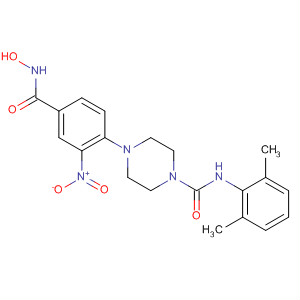603965-28-2  1-Piperazinecarboxamide,N-(2,6-dimethylphenyl)-4-[4-[(hydroxyamino)carbonyl]-2-nitrophenyl]-