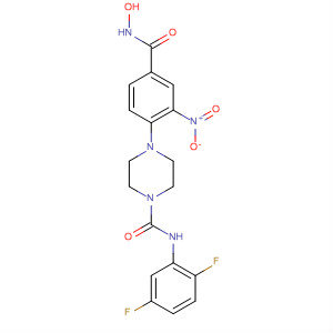 603965-30-6  1-Piperazinecarboxamide,N-(2,5-difluorophenyl)-4-[4-[(hydroxyamino)carbonyl]-2-nitrophenyl]-