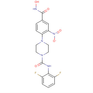 603965-55-5  1-Piperazinecarboxamide,N-(2,6-difluorophenyl)-4-[4-[(hydroxyamino)carbonyl]-2-nitrophenyl]-