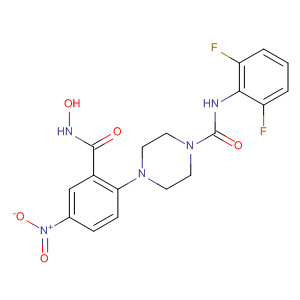 603965-69-1  1-Piperazinecarboxamide,N-(2,6-difluorophenyl)-4-[2-[(hydroxyamino)carbonyl]-4-nitrophenyl]-