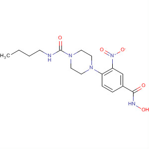 603992-07-0  1-Piperazinecarboxamide,N-butyl-4-[4-[(hydroxyamino)carbonyl]-2-nitrophenyl]-