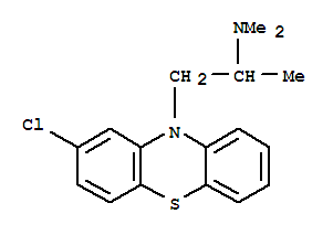 604-73-9  10H-Phenothiazine-10-ethanamine,2-chloro-N,N,a-trimethyl-