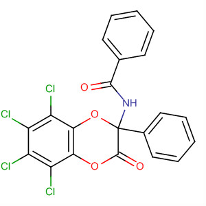 60422-64-2  Benzamide,N-(5,6,7,8-tetrachloro-2,3-dihydro-3-oxo-2-phenyl-1,4-benzodioxin-2-yl)-