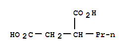 618-57-5  Butanedioic acid,2-propyl-