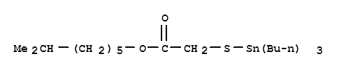 62375-23-9  Aceticacid, 2-[(tributylstannyl)thio]-, 6-methylheptyl ester