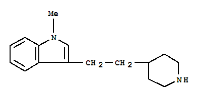 63758-80-5  1H-Indole,1-methyl-3-[2-(4-piperidinyl)ethyl]-