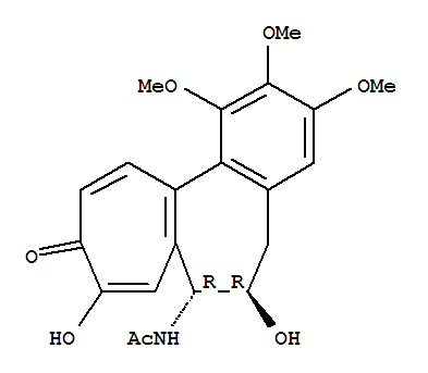 64040-44-4  Acetamide,N-[(6R,7R)-5,6,7,10-tetrahydro-6,9-dihydroxy-1,2,3-trimethoxy-10-oxobenzo[a]heptalen-7-yl]-