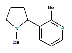 64114-31-4  Pyridine,2-methyl-3-(1-methyl-2-pyrrolidinyl)-
