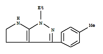 641586-59-6  Pyrrolo[2,3-c]pyrazole,1-ethyl-1,4,5,6-tetrahydro-3-(4-methylphenyl)-