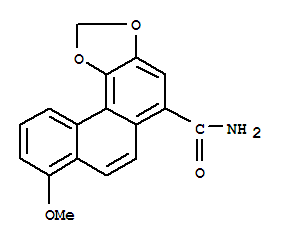 64543-56-2  Phenanthro[4,3-d]-1,3-dioxole-5-carboxamide,8-methoxy-