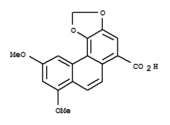 64543-59-5  Phenanthro[4,3-d]-1,3-dioxole-5-carboxylicacid, 8,10-dimethoxy-