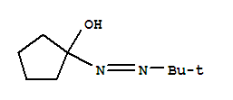 64819-50-7  Cyclopentanol,1-[2-(1,1-dimethylethyl)diazenyl]-