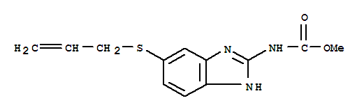 65282-78-2  Carbamic acid,[5-(2-propenylthio)-1H-benzimidazol-2-yl]-, methyl ester (9CI)