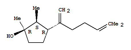 66107-52-6  Cyclopentanol,1,2-dimethyl-3-(5-methyl-1-methylene-4-hexen-1-yl)-, (1R,2S,3R)-