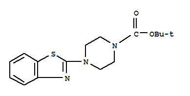 684217-29-6  1-Piperazinecarboxylicacid, 4-(2-benzothiazolyl)-, 1,1-dimethylethyl ester