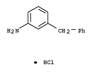 6955-30-2  Benzenamine,3-(phenylmethyl)-, hydrochloride (1:1)