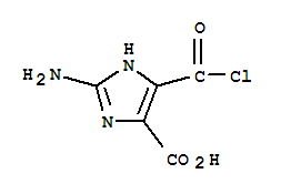 69579-54-0  1H-Imidazole-4-carboxylicacid, 2-amino-5-(chlorocarbonyl)-