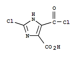 69579-59-5  1H-Imidazole-4-carboxylicacid, 2-chloro-5-(chlorocarbonyl)-