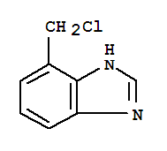 696579-90-5  1H-Benzimidazole,7-(chloromethyl)- 696579-90-5  1H-Benzimidazole,7-(chloromethyl)-