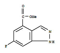 697739-05-2  1H-Indazole-4-carboxylicacid, 6-fluoro-, methyl ester